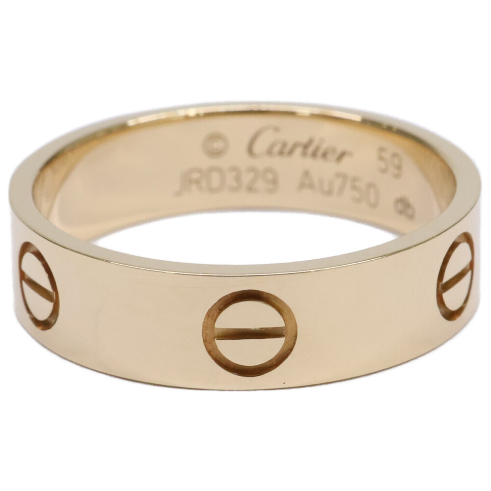 Cartier Love Ring Classic Model, Size 59, Yellow Gold, Men's, B4084659, Excel...